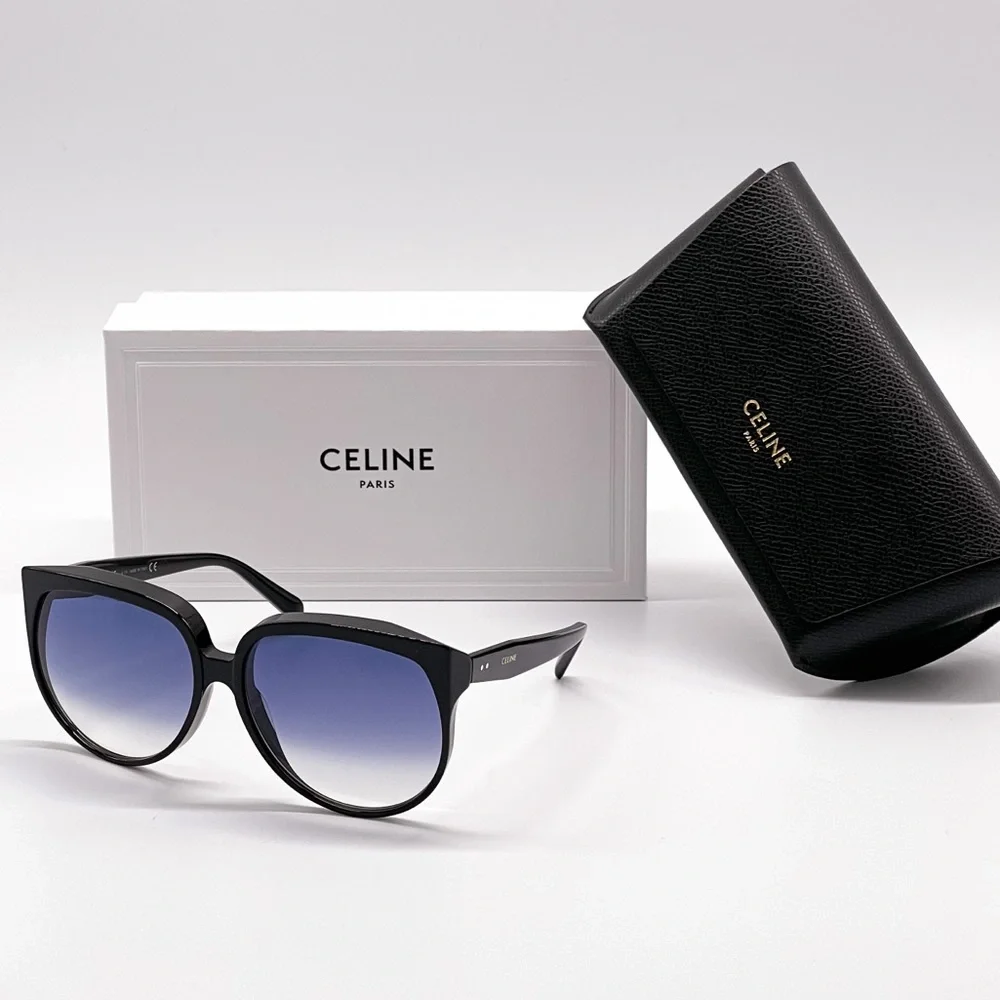NEW CELINE CL4048IN 01W SUNGLASSES CELINE CL40048I